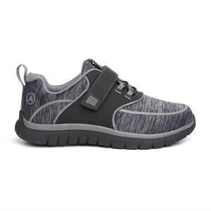 NEW ANODYNE women's no. 45 sport jogger with heel assist shoes in black-grey